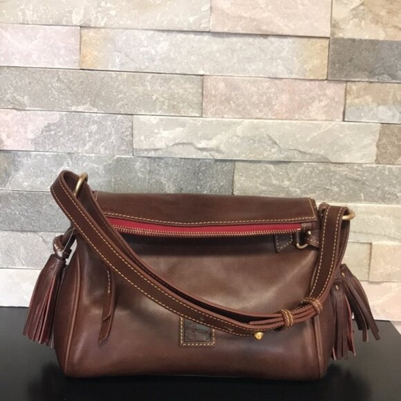 🏆DOONEY AND BOURKE Tassel Leather Shoulder Bag - Picture 3 of 10